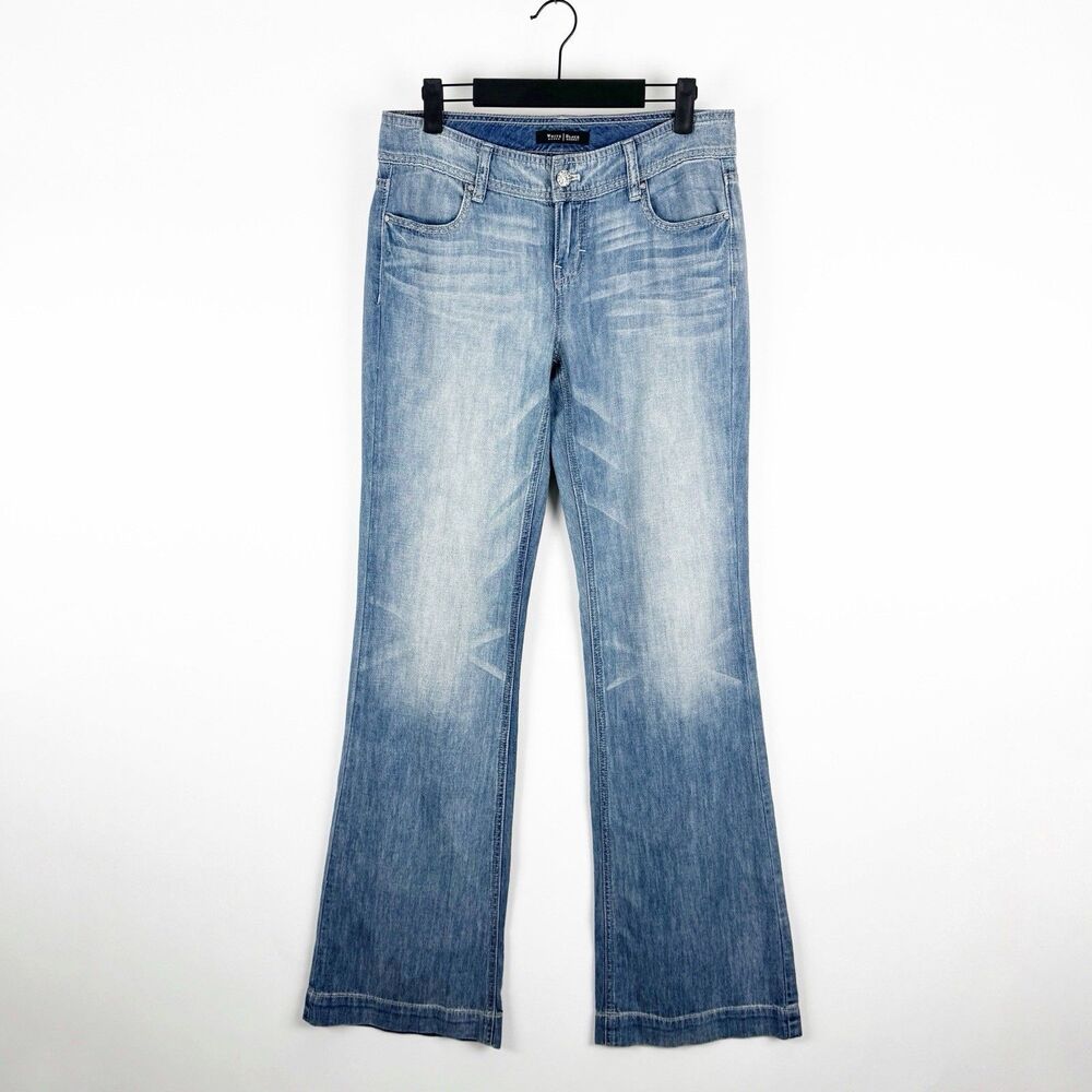 WHBM White House Black Market Women’s Size 2R Trouser Leg Lightweight Jeans NWT